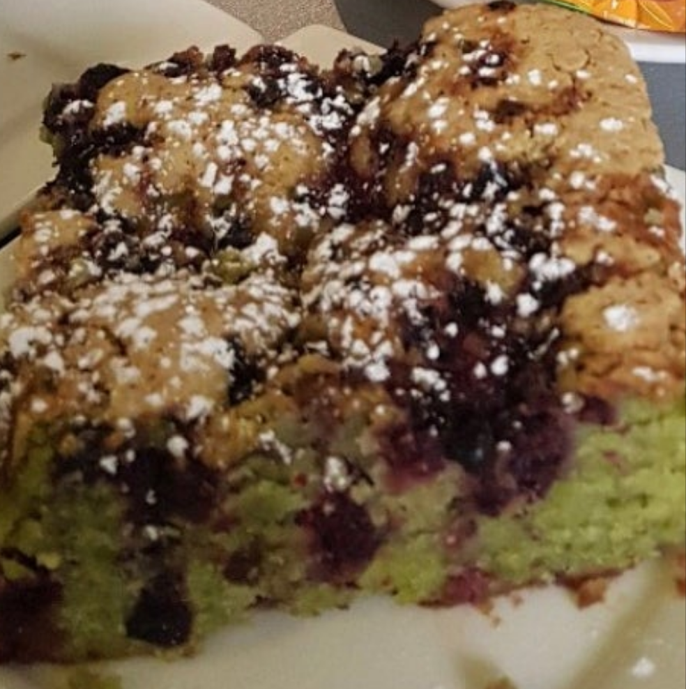 Moelleux Pistache fruits rouges (sans gluten)