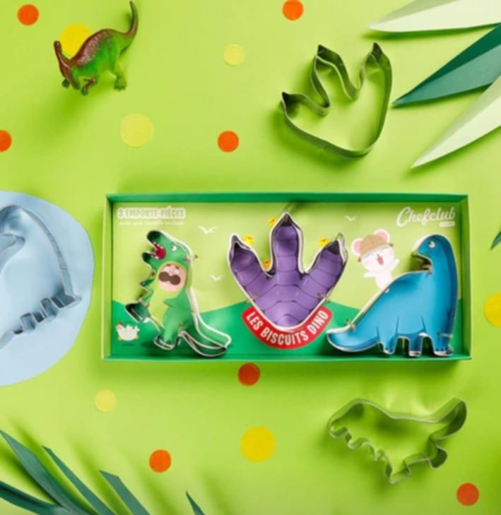 Emporte pièce biscuits dino