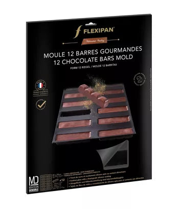 Moule 12 barres gourmandes