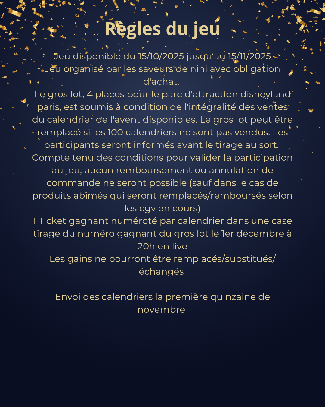 Calendrier de l'avent