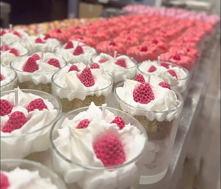 Bougies et fondants