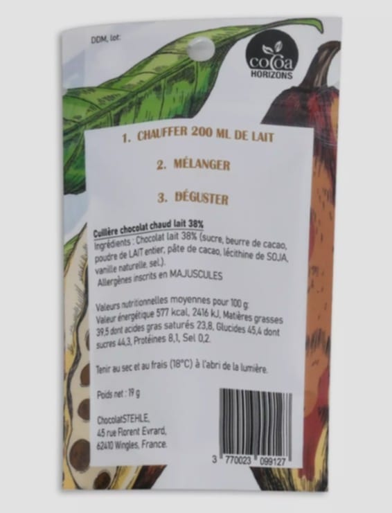 Cuillères chocolat