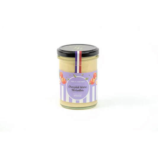 Pâte a tartiner chocolat blanc noisette 220gr