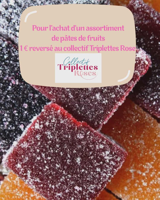 Assortiment pâtes de fruits 150gr
