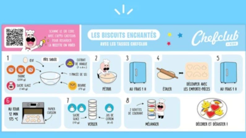 Emporte pièce biscuits enchantés