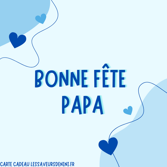 Carte cadeau Bonne fête papa