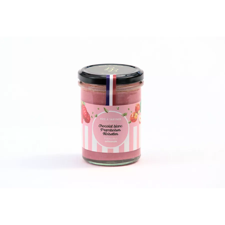 Pâte a tartiner chocolat blanc noisette 220gr