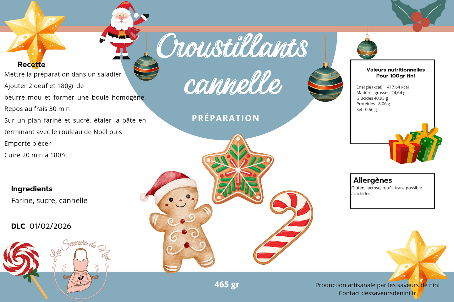 Croustillants cannelle